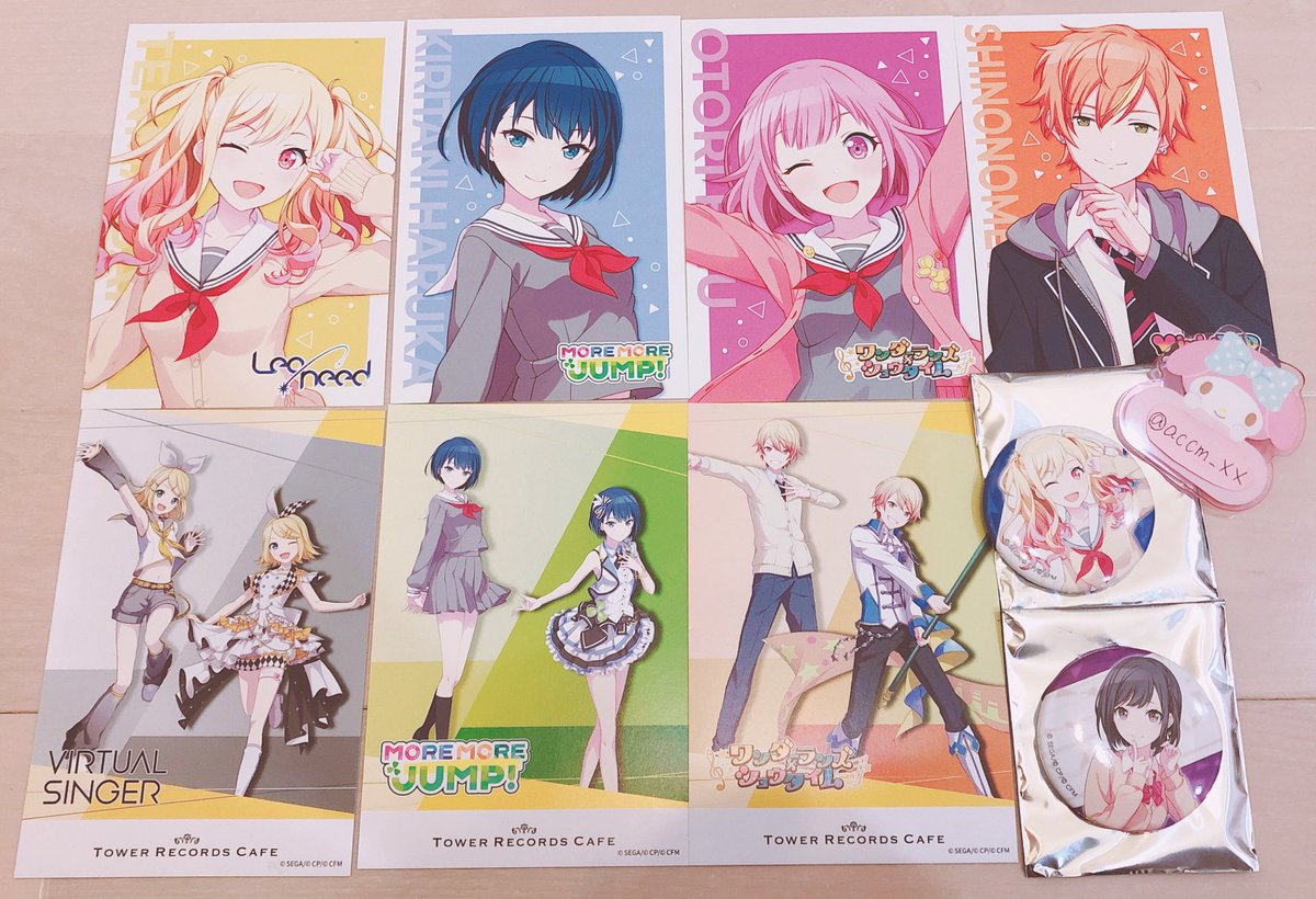 ACCM_PO's tweet photo. 【交換】プロセカ タワレコ ポスカ ポストカード  アニメイト プロフィールカード 缶バッジ

譲￤リン 咲希 遥 彰人 司 えむ 絵名

求￤同異種 瑞希

郵送希望です。
他サイトに出品している物もある為返信遅れる場合があります(><)
検索からでもお気軽にお声掛け下さい。 https://t.co/q4OWzGyaqq