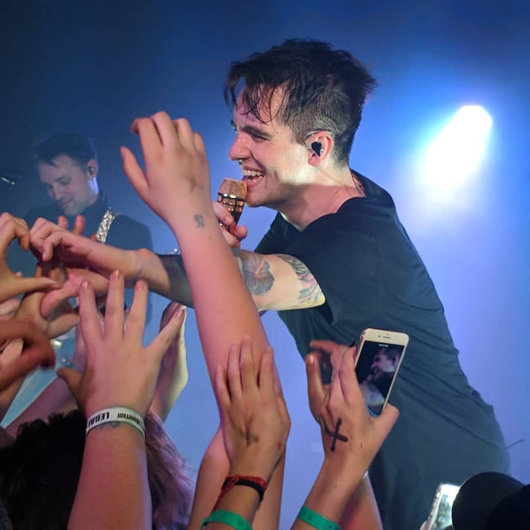Brendon Urie was born on April 12, 1987. He's one of the most talented guys in the world. He's a multi-instrumentralist player, songwriter and the lead vocalist of the pop-rock band Panic! At the Disco