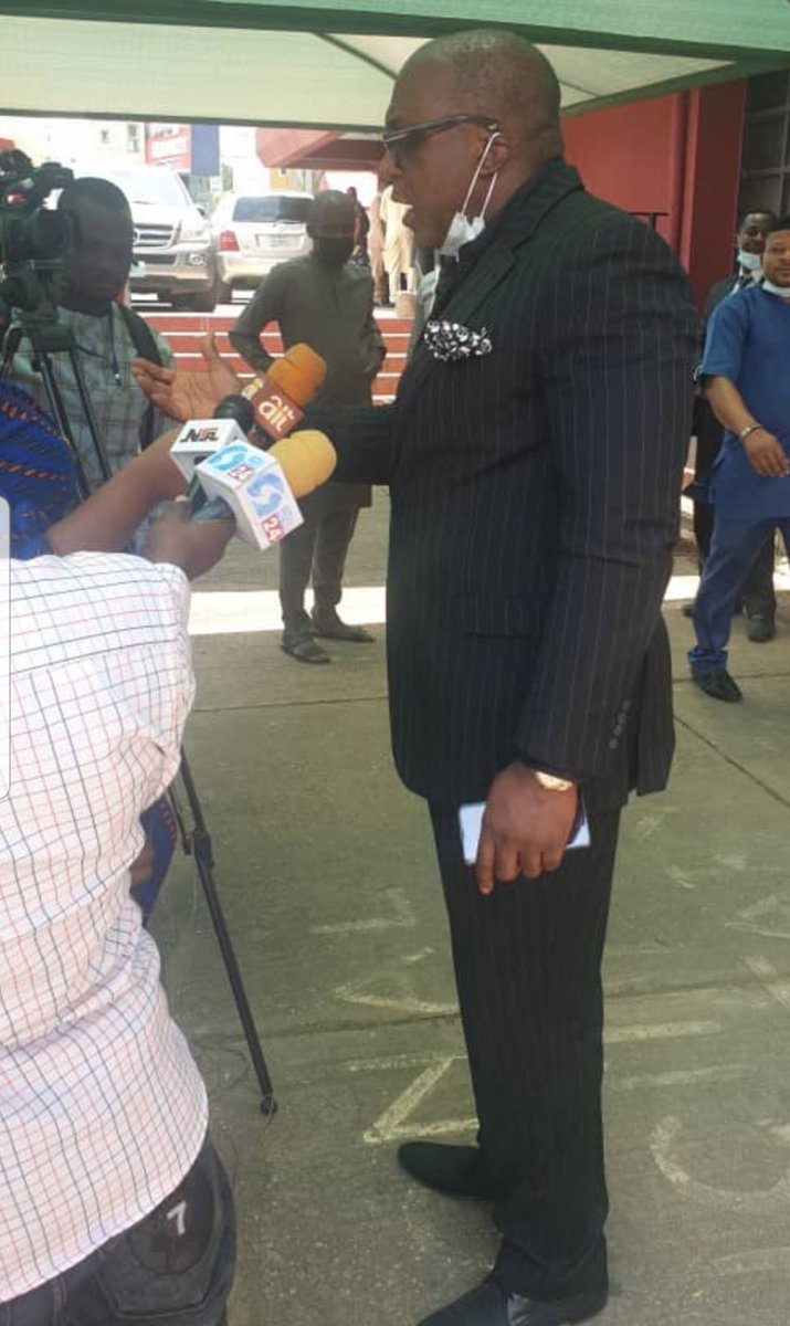 Today, I appeared before the Capt. Idris WADA-led Screening Committee of <a href="/OfficialPDPNig/">Official PDP Nigeria</a> screening aspirants for the June 26 primary election in #Anambra state. It was a very successful outing and I am hopeful that it will end in praise...
...maka ilu olu oma