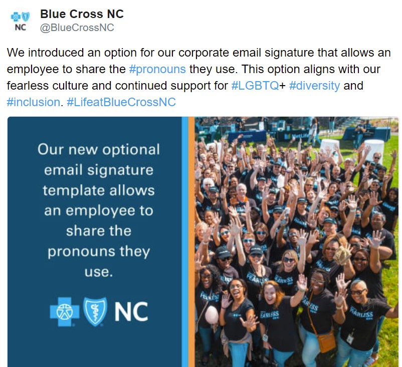 6. Blue Cross Blue Shield North Carolina ( @BlueCrossNC) claims it has a "fearless culture" that supports "LGBTQ+, diversity, and inclusion." In the last 3 years,  @BlueCrossNC donated $35,900 to the sponsors of North Carolina's anti-trans bill. https://popular.info/p/these-rainbow-flag-waving-corporations