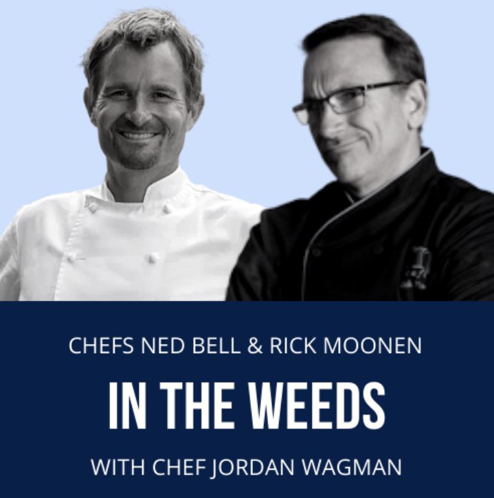 On the heels of the <a href="/netflix/">Netflix</a> release of the documentary <a href="/seaspiracy/">seaspiracy</a> I welcomed two culinary legends to discuss our oceans and the future of seafood in 🇺🇸and 🇨🇦. 

Thank you <a href="/nedbell/">Ned Bell</a> <a href="/RickMoonen/">Chef Rick Moonen</a> for joining <a href="/WeedsPodcast/">In.The.Weeds.Podcast</a> 

podcasts.apple.com/ca/podcast/in-…

#seafood #aquaculture
