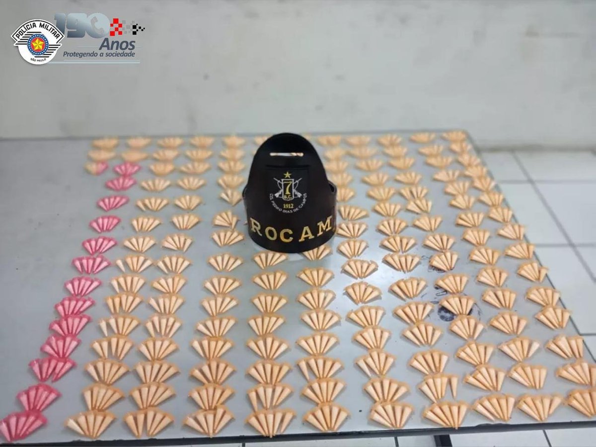 São Paulo's Military Police is world-renowned for its artesanal Cocaine Shells