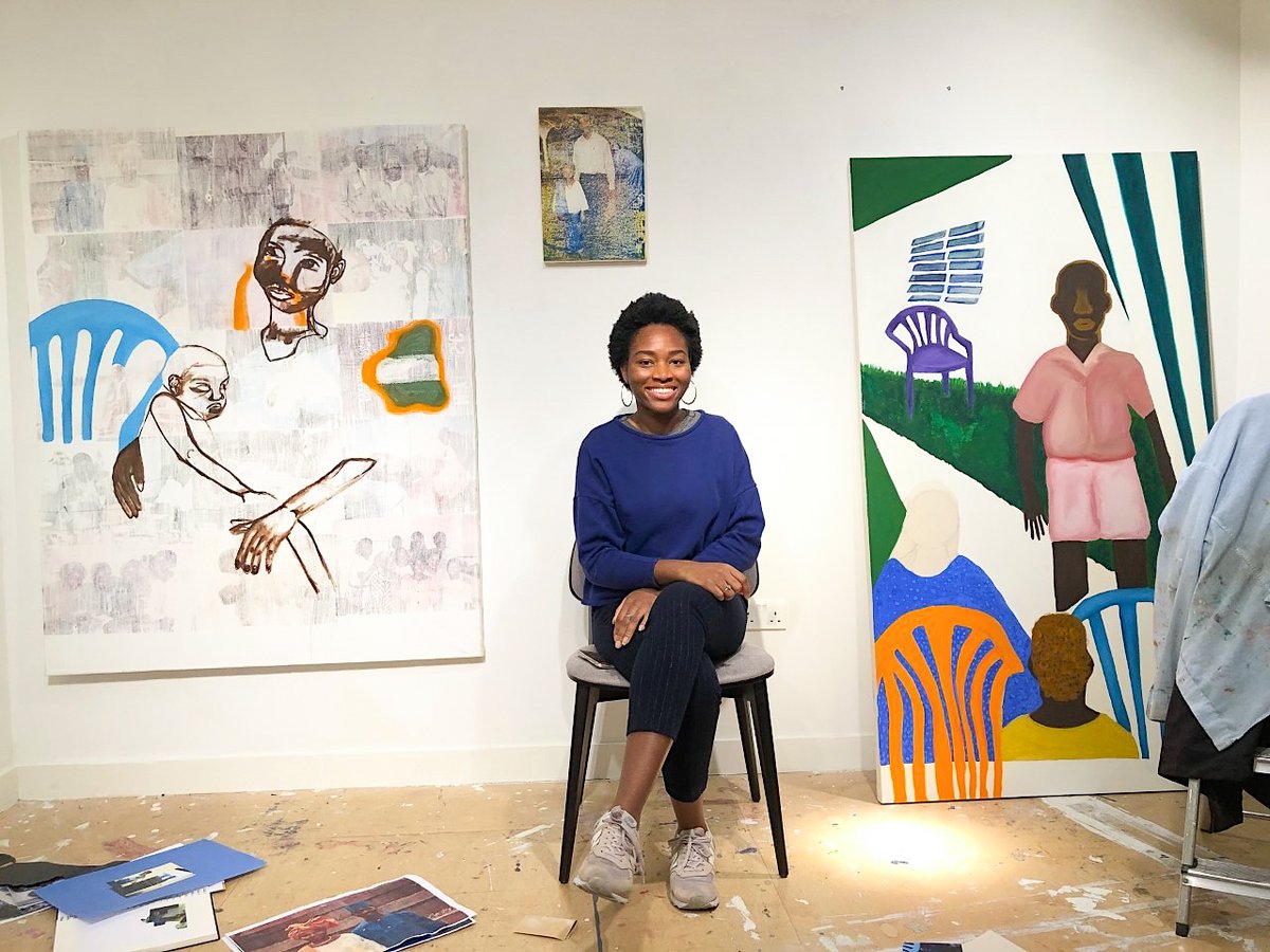 Aged 15-24? Join a virtual studio visit with artist Tobi Alexandra Falade hosted by <a href="/_TheWhitechapel/">Whitechapel Gallery</a> youth collective <a href="/DuchampandSons/">Duchamp & Sons</a> exploring themes of identity and representation. 

Next Wed 21 April, 5 - 6:30pm BST 

More info / book your free tickets: bit.ly/3daVtYh