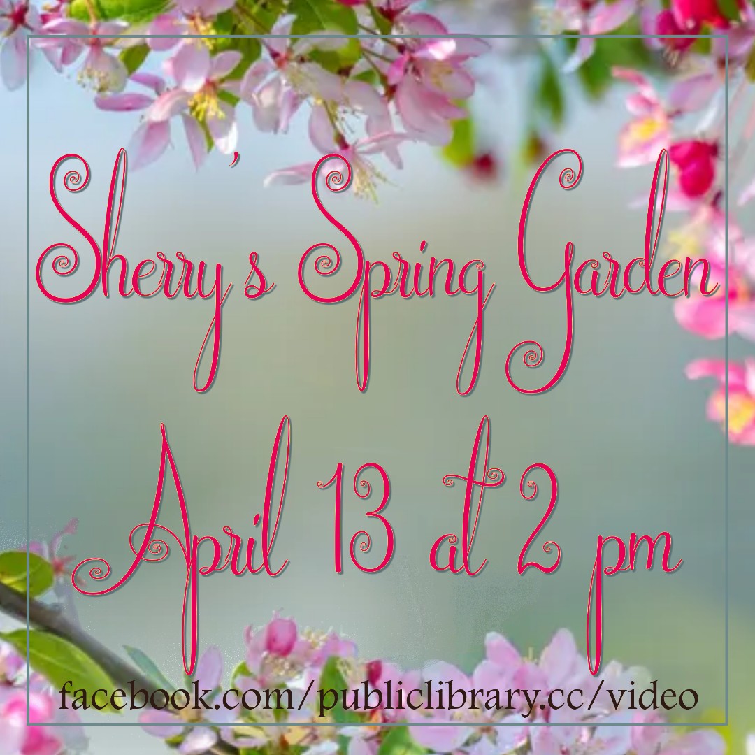 publibann's tweet image. Sherry&apos;s Spring Garden
Tuesday, April 13 at 2 pm.
Join us on a virtual stroll through Sherry&apos;s Garden. Sherry Blanton is a Master Gardener and The Anniston Star&apos;s Southern Gardener. facebook.com/publiclibrary.…