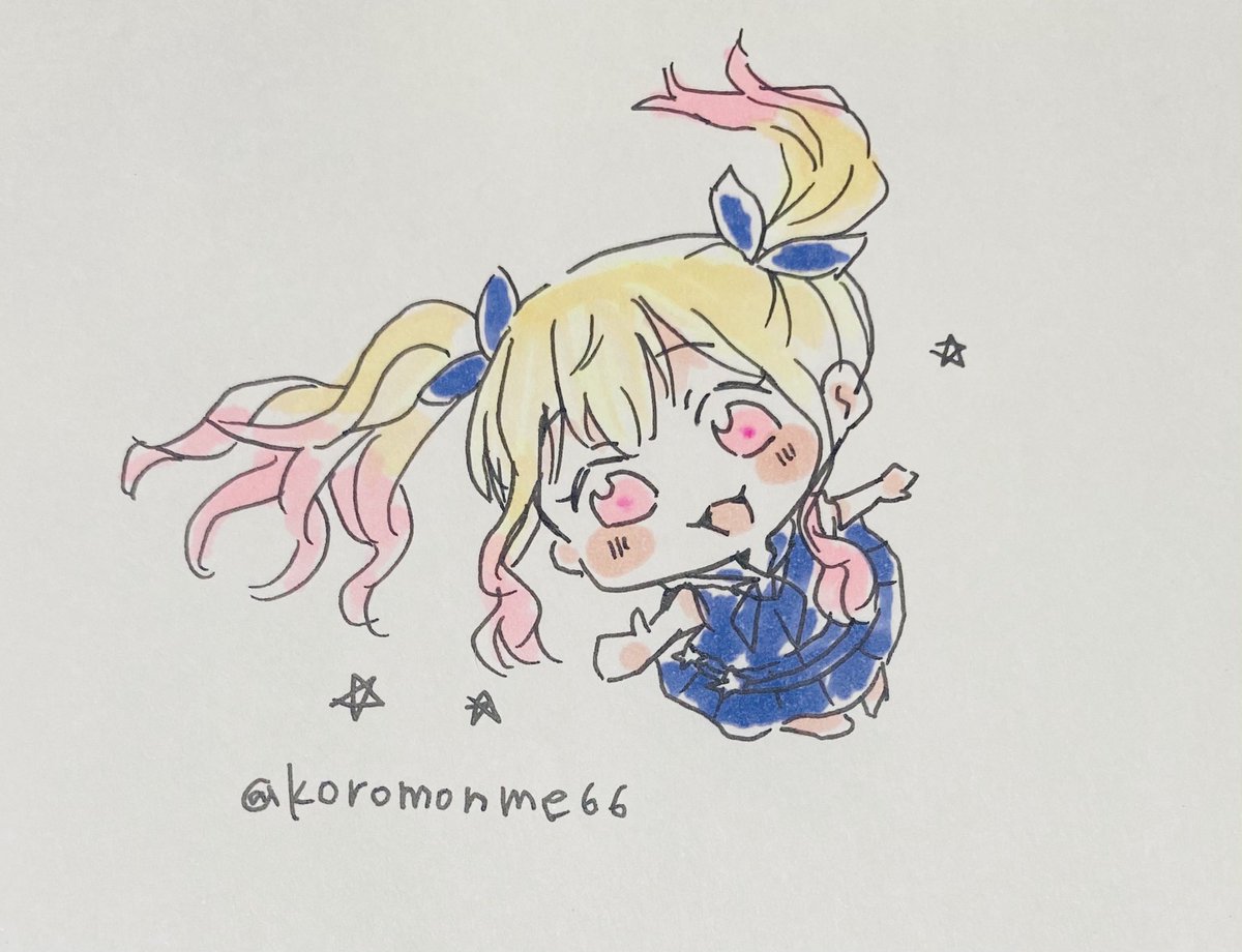 絵柄が安定しなさすぎてやば😇
いい絵柄がみつかるまで探り探りいくからよろしくね('-ω-`)
#絵柄の違う絵をあげてフォロワーさんを困惑させようキャンペーン