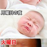 赤ちゃんの表情で見る？1週間の様子が大体これ!