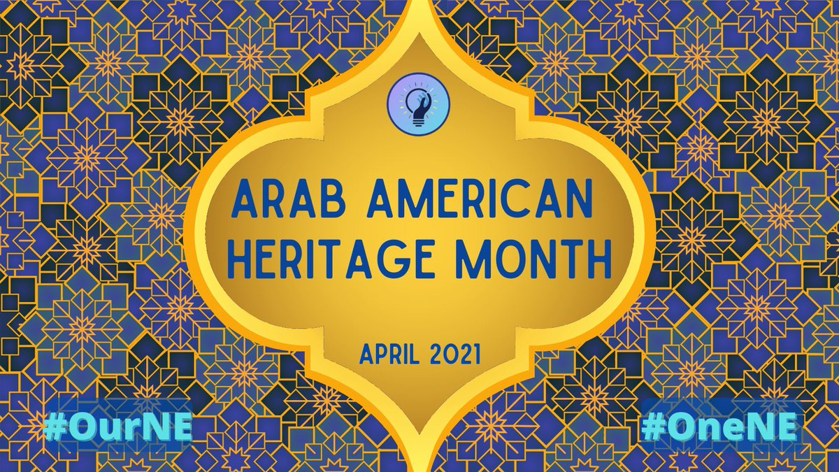 April is National Arab American Heritage Month, celebrating the heritage and culture of Arab Americans, as well as honoring contributions from Arab Americans. #OneNE #OurNE #ArabAmericanHeritageMonth