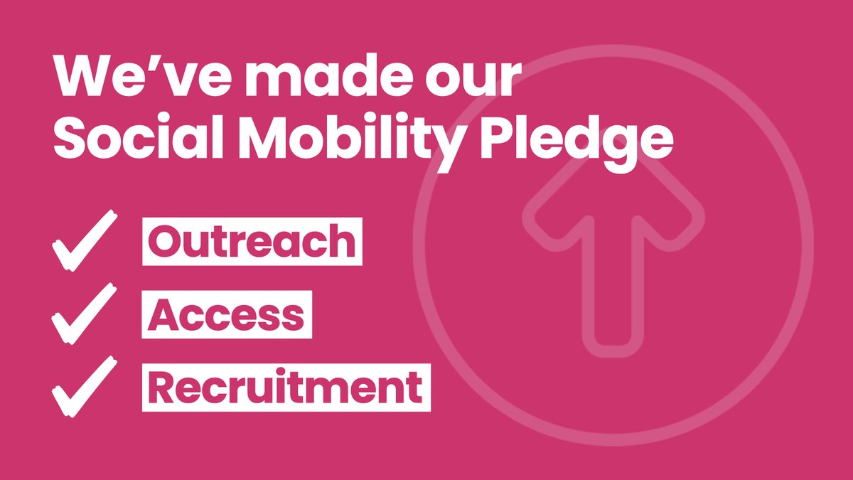 Our actions will speak louder than words, but we're proud to take our #SocialMobility Pledge to support #LevellingUpGoals & to learn how, as an organisation, we can support equality of opportunity for all @JustineGreening @SMPledge tinyurl.com/45pfhxdb