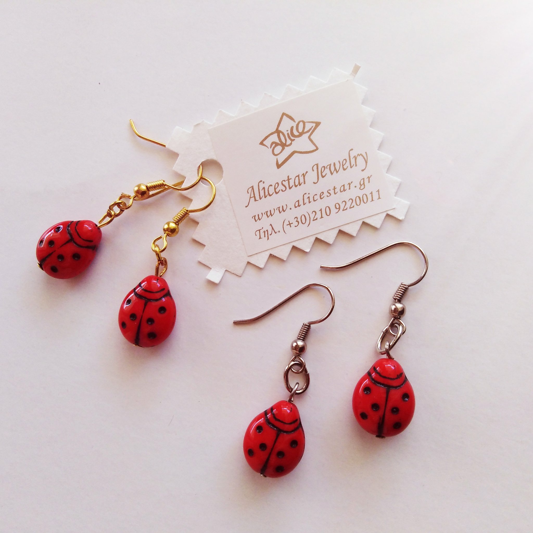 Alicestar Jewelry on X: "🐞Πασχαλίτσα🐞Ladybug🐞 #πασχαλιτσα #σκουλαρικια  #ladybug #Earrings #earringsoftheday #easter #πασχα #πασχαλινα #πασχαλινο  #δωρο #handmade by #Alicestarjewelry #Athens #greece #love #orderonline  https://t.co/PHJY64kxwY" / X