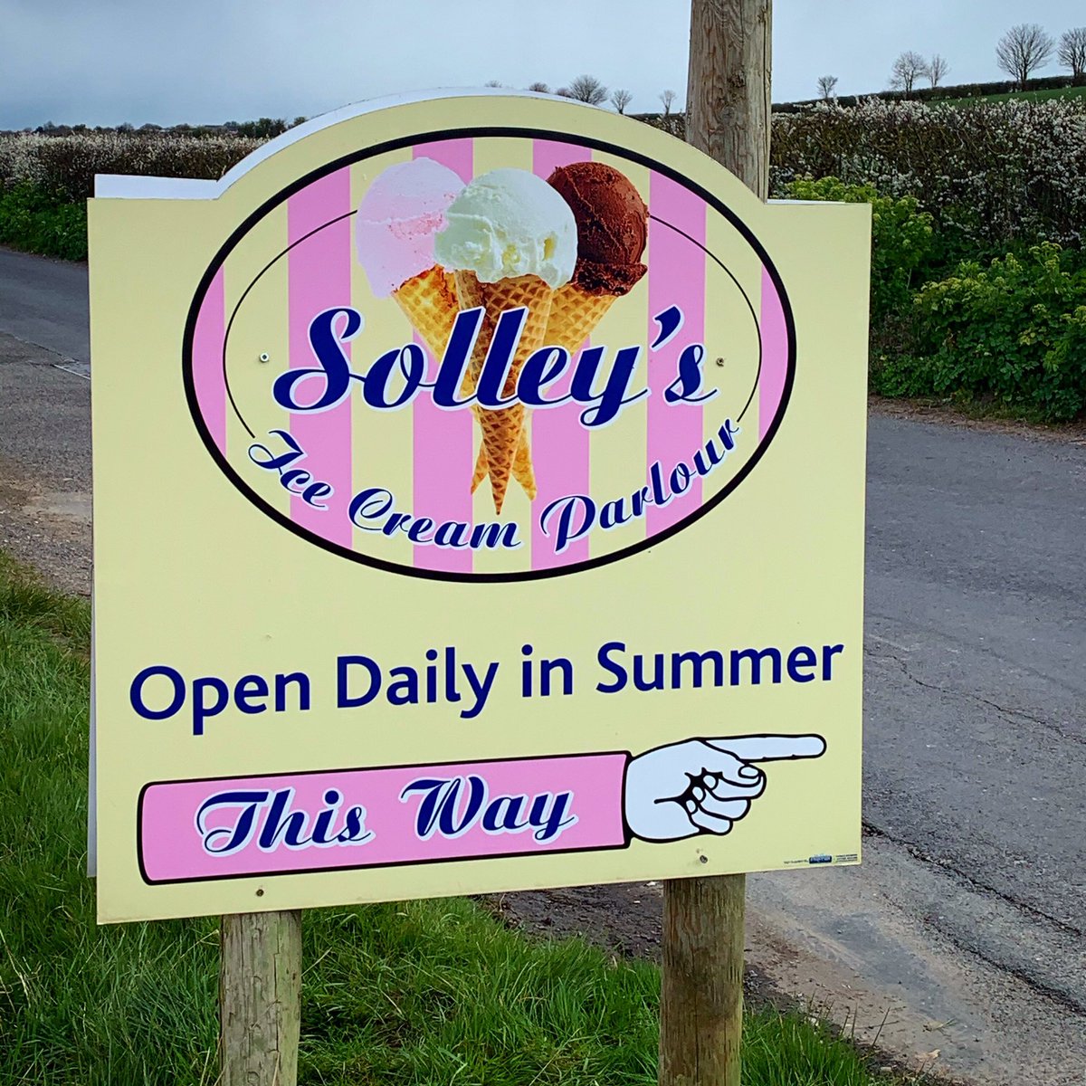 The signs are out so it’s official, we are OPEN for the summer season ☀️🍦🙌🏻

The Ice Cream Parlour is open daily 11am - 4pm for takeaway ice cream and hot & cold drinks. Find us at The Dairy, Church Lane, Ripple, Kent CT14 8JL.

#IceCreamParlour #VisitKent