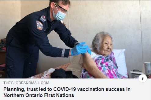 weeneebayko's tweet photo. Check out this great article;
https://t.co/860LJw3Z1y  
Together, we can do anything! 
#VaccinesSaveLives #ThisIsOurShot https://t.co/QQkiqMYSMA