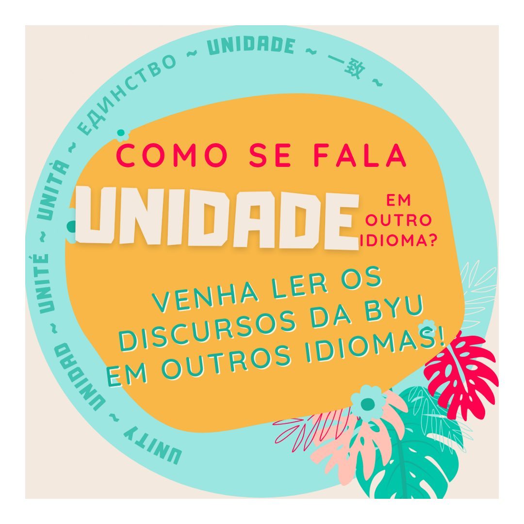 BYUDevotionals's tweet photo. Let's stand in unity!
Check out the different translations of this beautiful word learn new languages with us!
#byudevotionals #learnalanguage #howdoyousay #translators #languages #goals https://t.co/aMttGcvykY