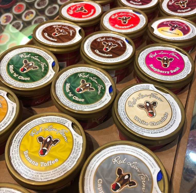 The ☀️ has got his hat on today reminding us all of warmer times.  If you're already breaking out the suntan lotion then pop in and fill up your freezer with the NICEST ice cream 🍦🍧 #shoplocal #freshisbest #isitsummeryet