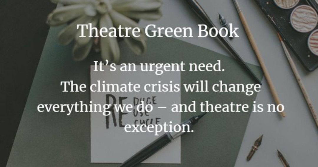 The #TheatreGreenBook, spearheaded by the ABTT &amp; Theatres Trust is helping  to create a common standard for making theatre green! 

Find out more in the seminars in Apr/May/June about the Beta version which is available to trial now: theatregreenbook.com

#sustainability