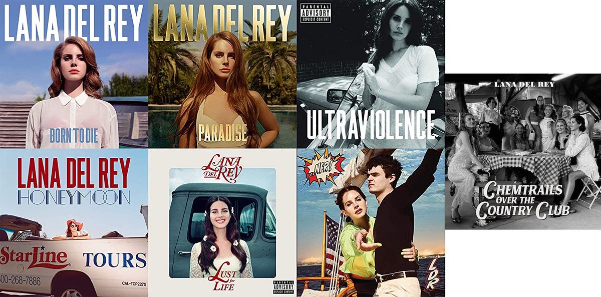 rank Lana Del Rey’s discography