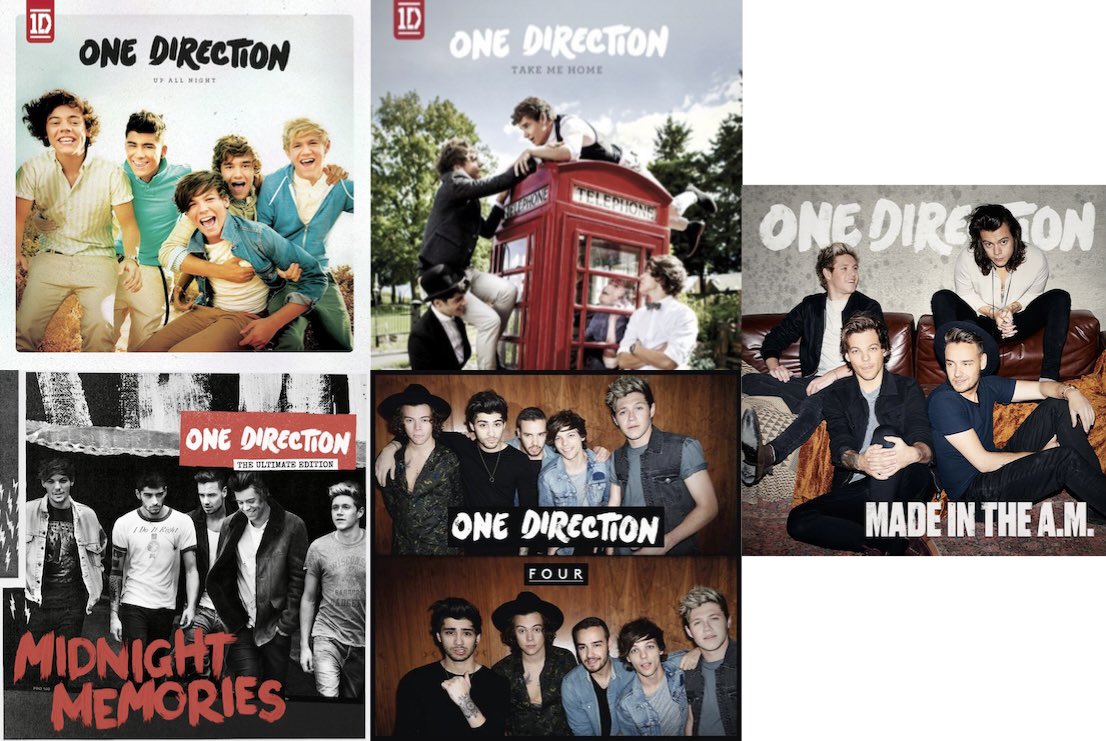 rank One Direction’s discography