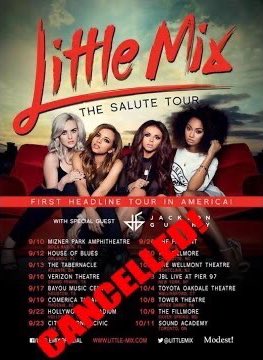 after struggling to get an opportunity in the us, little mix finally got chosen to open demi’s tour in 2014. it was such a success that they announced a leg tour on their own...but it didn’t last long: the tour got cancelled because the girls had to work on their next album