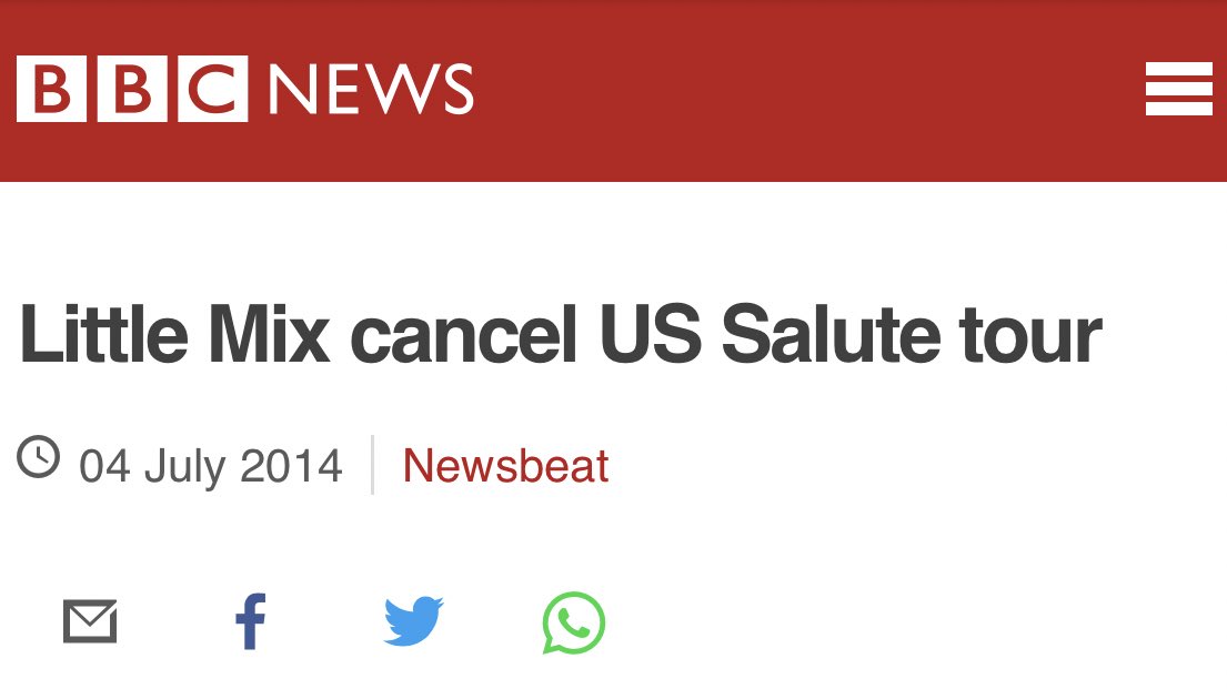 after struggling to get an opportunity in the us, little mix finally got chosen to open demi’s tour in 2014. it was such a success that they announced a leg tour on their own...but it didn’t last long: the tour got cancelled because the girls had to work on their next album