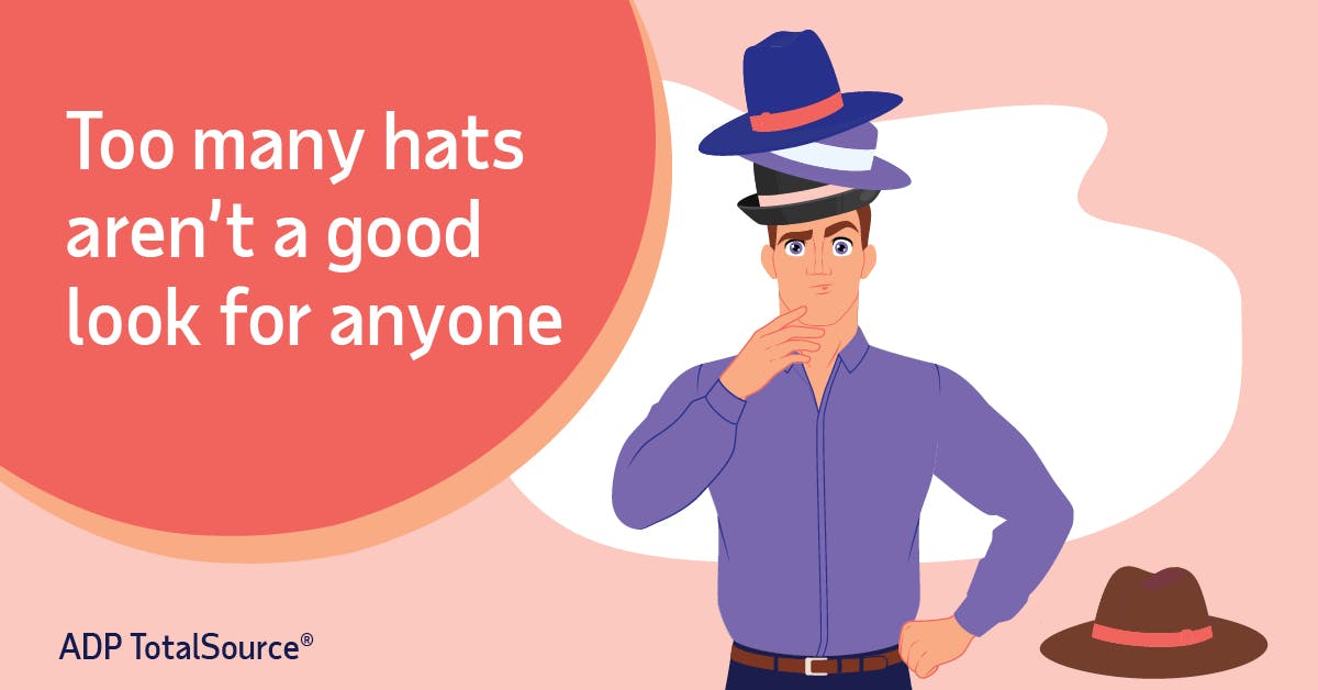 Learn how offloading HR tasks to a dedicated HR partner helps you focus on your favorite hat. bit.ly/328qhCI