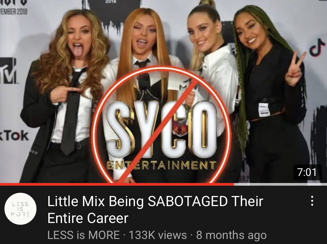 there are many threads, yt videos detailing their mistreatments, interviews where little mix talked about it, but we’re sure that cause of their contracts they can’t fully express how they feel