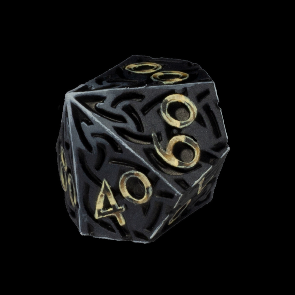 KakapopoTCG's tweet photo. Endless Dice D% painted by compson_paints
The 6th dice from the custom-paint commission “Blacksmith” dice set.

#d100 #dnd #dnd5e #dice #diceporn #dicegoblin #dicemaker #customdice #dicedesign #handpainteddice #warlockdice #roguedice #artificerdice #metaldice https://t.co/Z7OKhtCK4x