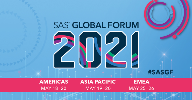 SAS Global Forum 2021 will be an exciting virtual experience that brings together the brightest minds in analytics. So make plans now to join us and empower and inspire your use of analytics. #SASGF bit.ly/3uN3hFx