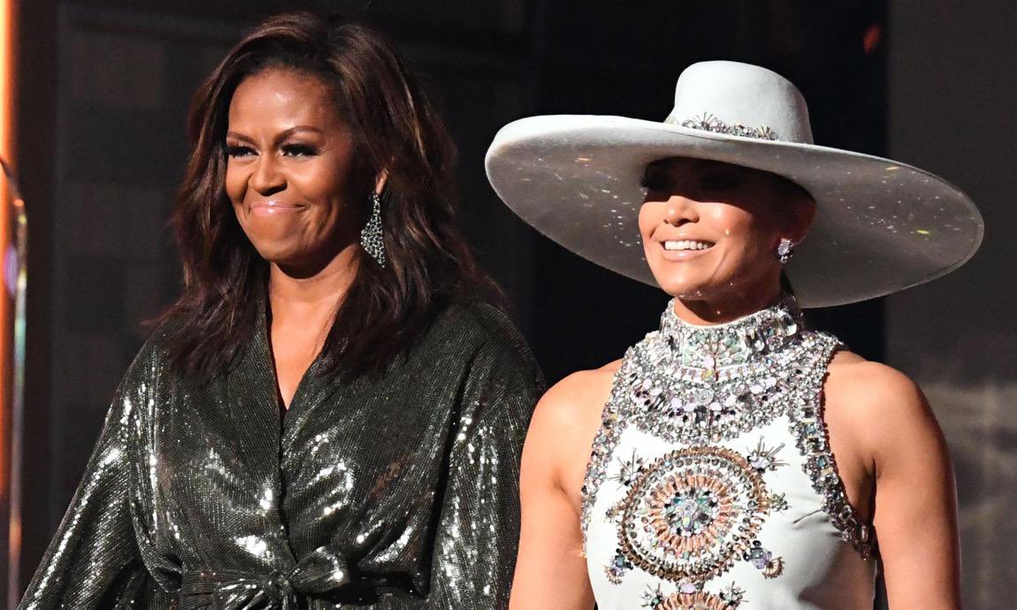 Michelle Obama:”The world knows that Jennifer is blessed with many gifts, talent, beauty, and an unparalleled work ethic. But what impresses me the most about her is her unwavering commitment to leverage those gifts and use her platform to give voice to the voiceless.”