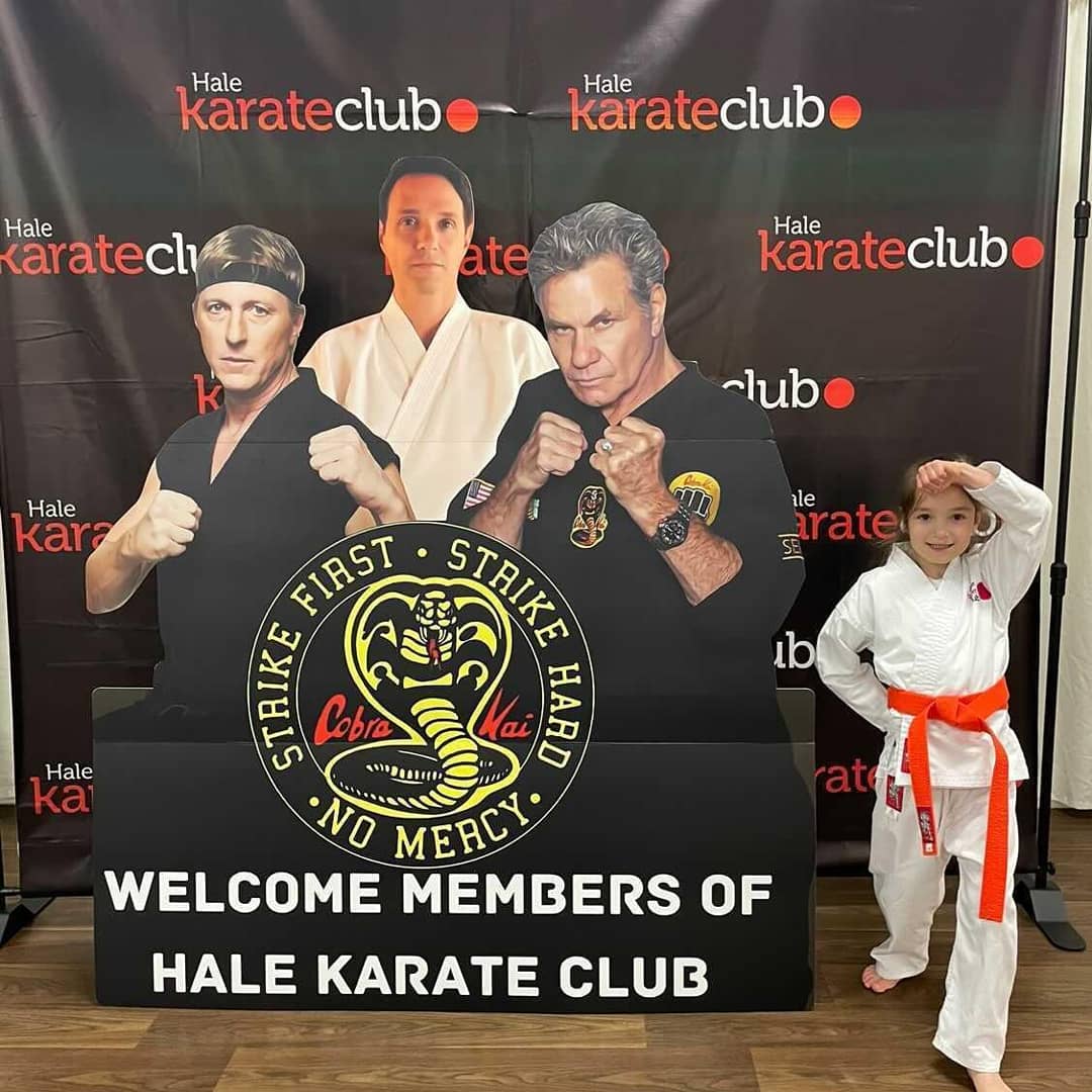 Great to be back to it 

The kids all got a pic with the 3 famous stars of Cobra Kai and a free Easter Egg ! 

Even better when THE Sensei John Kreese shares your post on Instagram! 

See you all Thursday or Friday 

Still spaces available for free taster sessions
