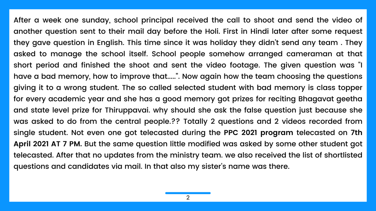 hems_surya's tweet photo. Your solution to students problem is as bad as the problem itself 🙄 @PMOIndia  #ParikshaPeCharcha2021 (the new virtual edition)
#PPC2021 #ExamWarriors #mygovapp 
@mygovindia @NamoApp @narendramodi @DrRPNishank @EduMinOfIndia 
@RahulGandhi @ShashiTharoor @PrimeVideoIN @PIB_India https://t.co/lBIAks9AhD