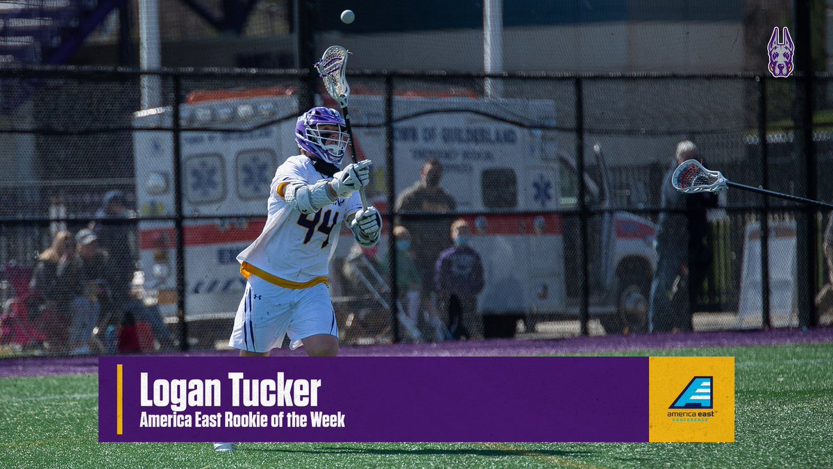UAlbanyMLax's tweet photo. Logan Tucker has been named America East Rookie of the Week for the first time in his career.

Read more ➡️ https://t.co/LLomySIkis

#BeGreat // #AEMLAX https://t.co/uKnrFIvSyJ