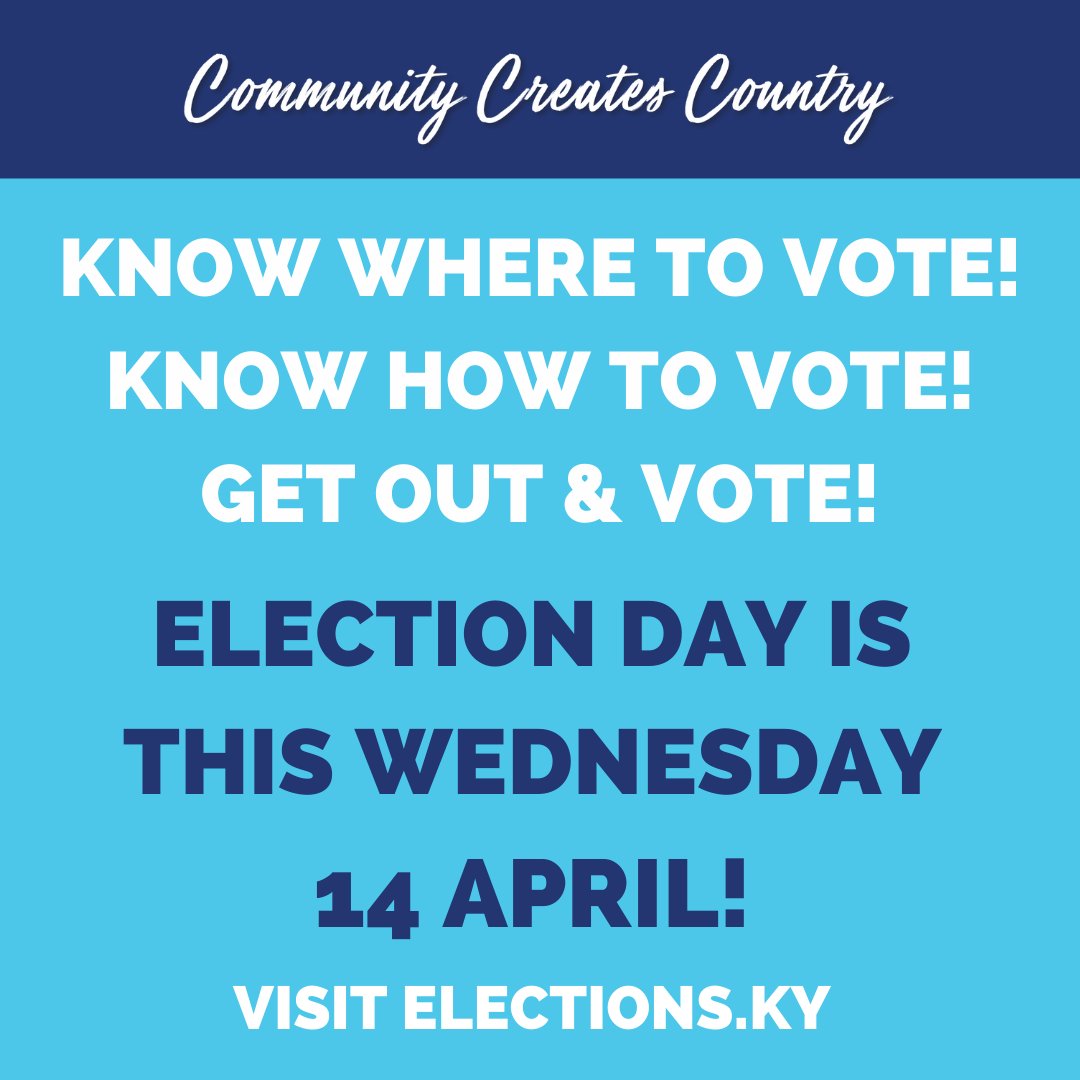 caymancommunity's tweet photo. Know where you have to go to VOTE on Wednesday! Bring your voter's ID (masks are optional) and if you do not have a voter's ID, any government issued ID is acceptable! 

Check out all the information on the official website - https://t.co/MXLxOydkbg

#CommunityCreatesCountry https://t.co/1AJBSSgd68