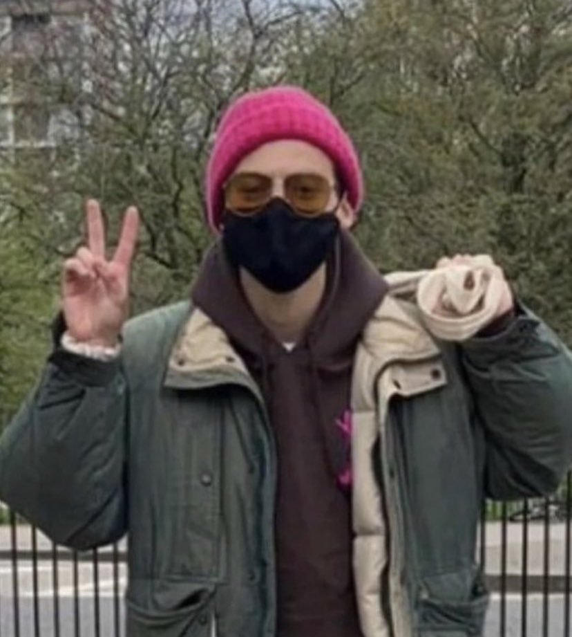 Harry pink beanie Outlet