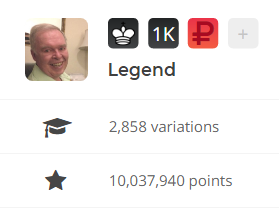 BobAscher's tweet photo. Passed 10 million points on Chessable and reached the rank of "Legend".
Take private online lessons from "the Legend" at https://t.co/hCxwK1zXeB. https://t.co/IsSJ81u8CI