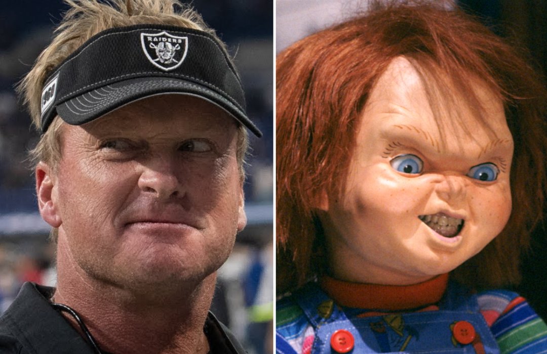 Jon Gruden | The Chucky Doll