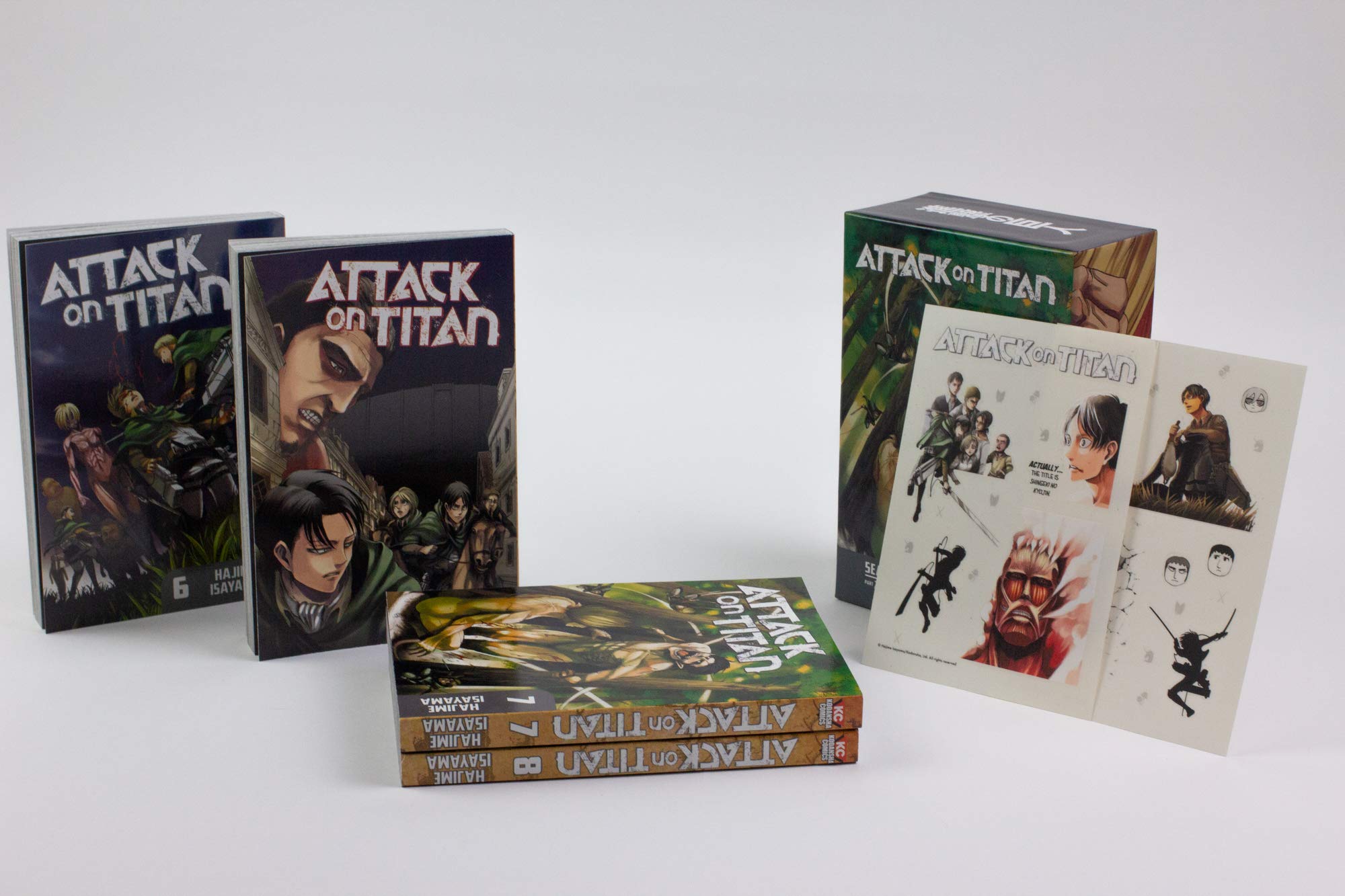 Attack on Titan Season 1 Part 2 Manga Box Set (Attack on Titan