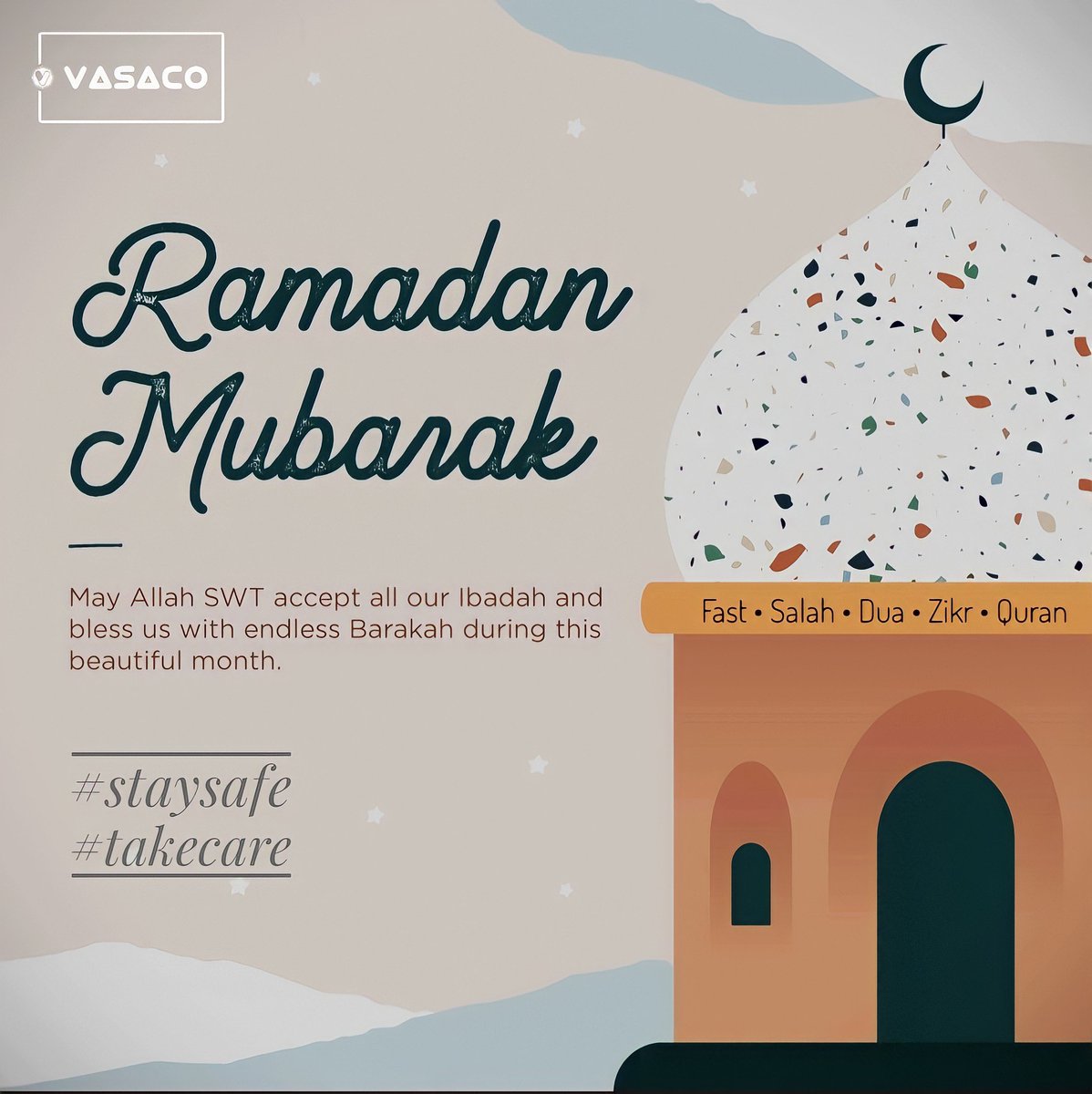 vasacoindia's tweet photo. Wish all Muslims in India and around the world a blessed #Ramadhan

#RamadanKareem
#RamadanMubarak https://t.co/PhNw8V92dA