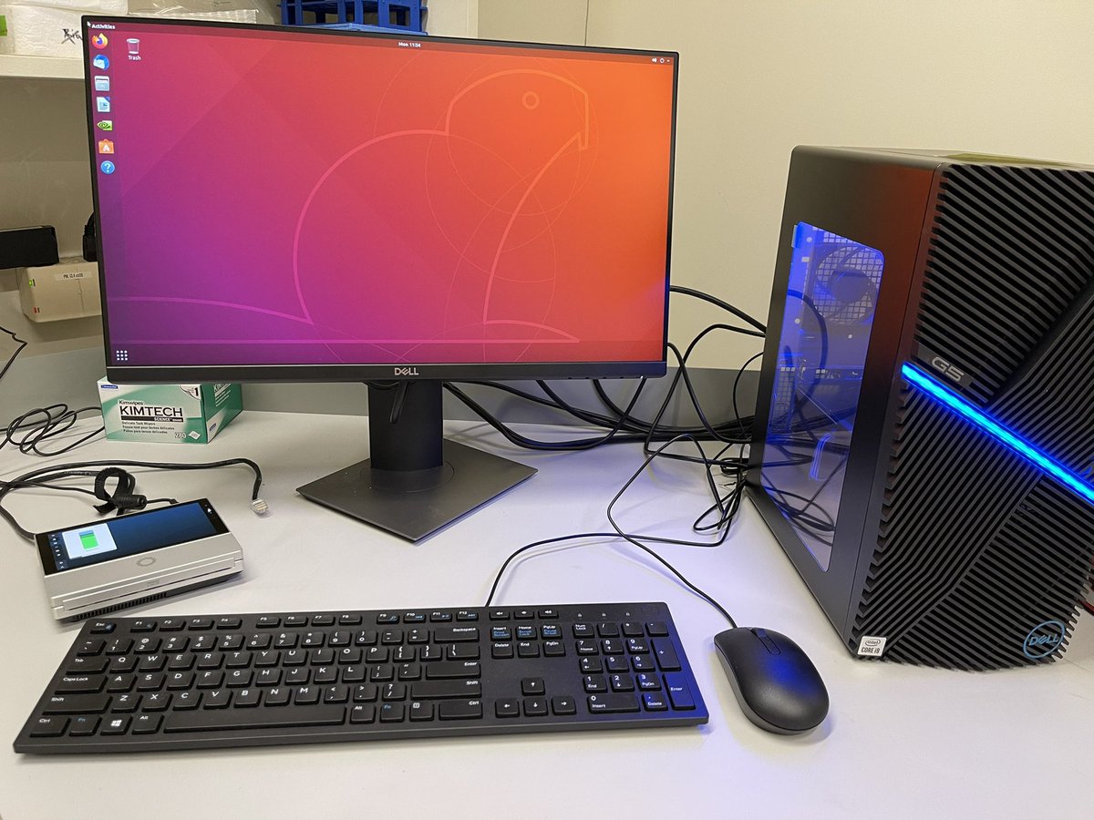 Setting up the new sequencing/bioinformatics corner 🥳