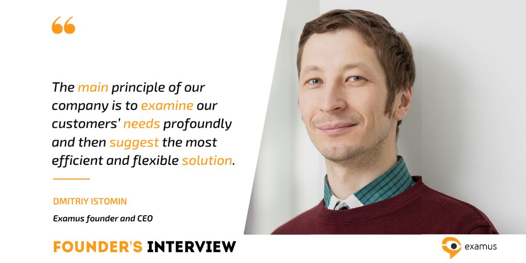 AlemiraOfficial's tweet image. Do you want to learn more about Examus? The great way to do it is to read a short interview by @SoftwareSuggest with Examus&apos;s CEO Dmitry Istomin👇

Read here: hubs.la/H0K_1Wg0

#ProctoringSoftware #Examus #OnlineProctoring