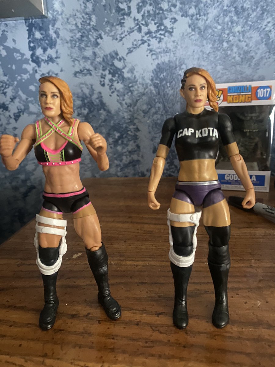 FigzAndy's tweet photo. Day 3 made a custom elite @DakotaKai_WWE till @Mattel makes one!!! #dakotakai #dakotakaielite #wwe #wrestlingfigures #ACTIONFIGURES https://t.co/OdAnn2RFDo