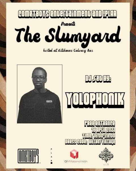 Yolophonik's tweet photo. Catch me @ The Slumyard this Friday. Free entrance 📌 https://t.co/QpqgwIhYYS
