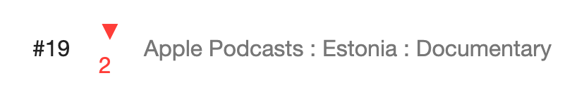 We're a pretty big deal...in Estonia.
