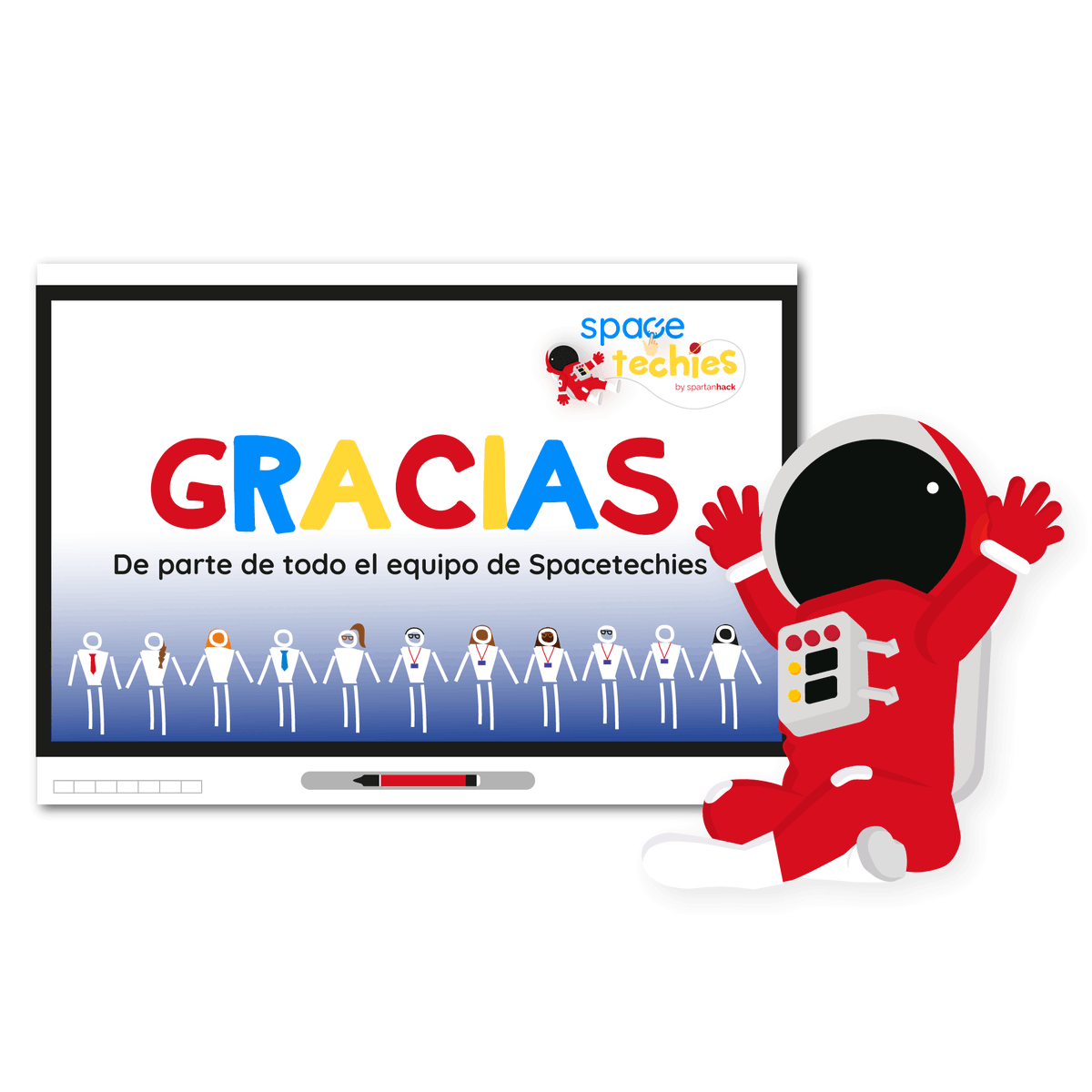 news_techwaves's tweet photo. Tras un año muy duro, queremos dar las GRACIAS de parte de TODO el equipo de Spacetechies🚀 porque habéis hecho que los talleres de Semana Santa hayan sido un éxito. GRACIAS a los padres que habéis confiado en nosotros para formar a vuestros hijos. 👉 https://t.co/T1xO259Ufn https://t.co/UbDbervflZ