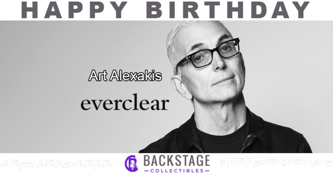 Happy birthday to Everclear frontman, Art Alexakis!   