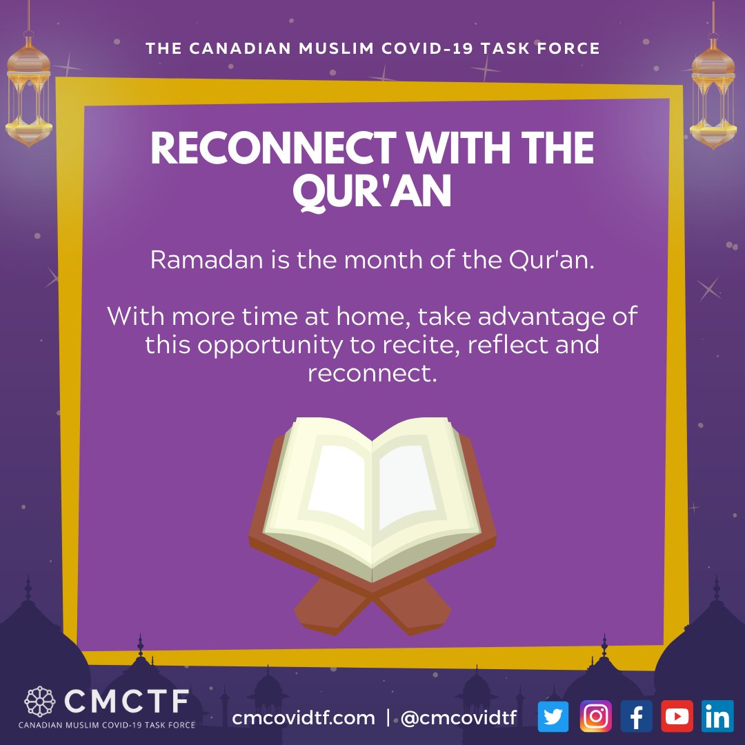 Recite, Reflect and Reconnect with the Qur'an this Ramadan![13/14]