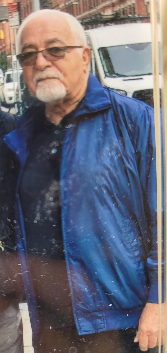 GlendalePD's tweet photo. GPD is seeking help locating a missing "at risk" person: Harmik Avanesian M, 79yrs,  5'6" 180lbs wearing dark blue shirt w/white stripes, black slacks, walks with a shuffle. Last seen: 400-blk N Kenwood at 8:15am 04/12/21.  Please call 911 or 818-548-4911 with any info https://t.co/r5ILFBYHV1