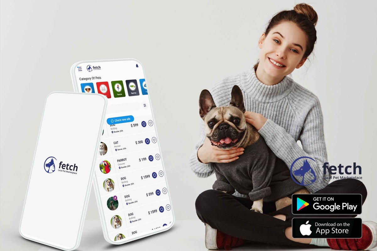 Fetch The World's First local Pet Marketplace! (fetch_first) Twitter
