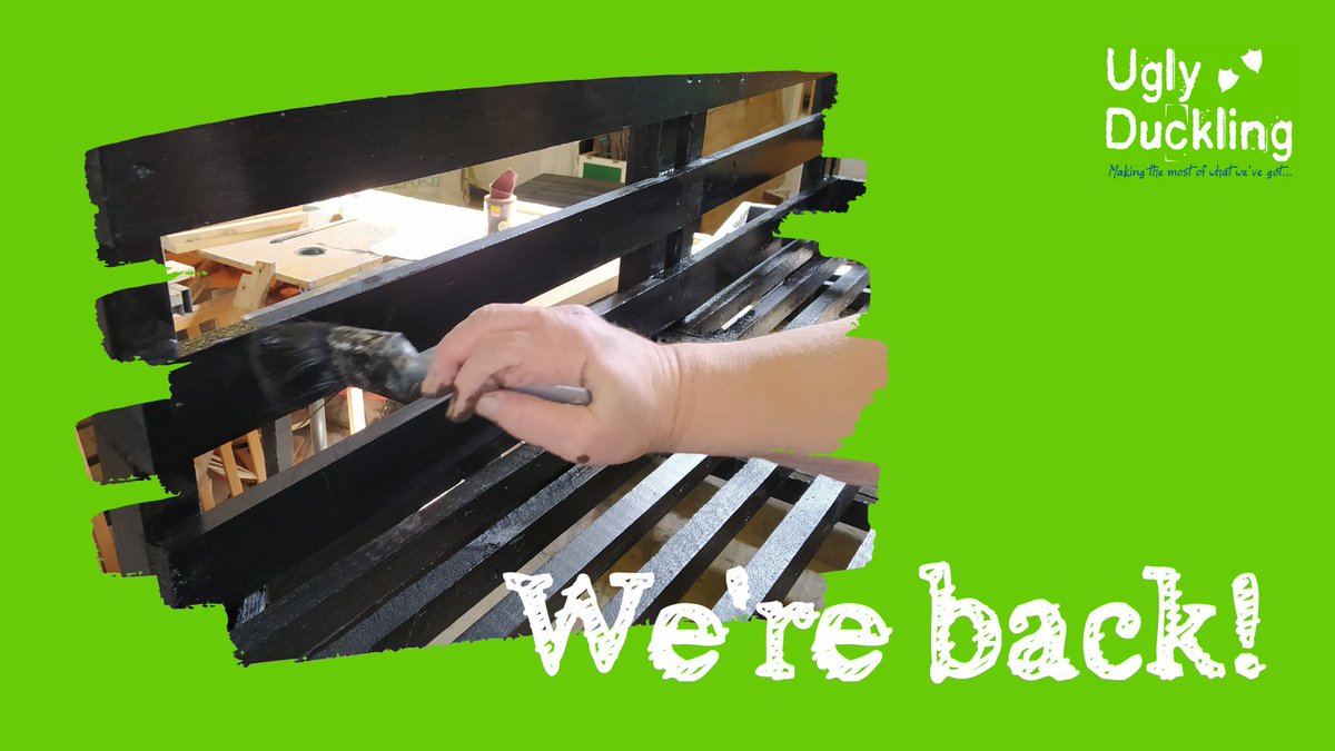 Our workshop is now open! We have started to gradually welcome back volunteers and service users for the first time since December.

The pop-up shop will remain closed for the time being but will open soon. Until then, we will be updating our social media with items for sale.