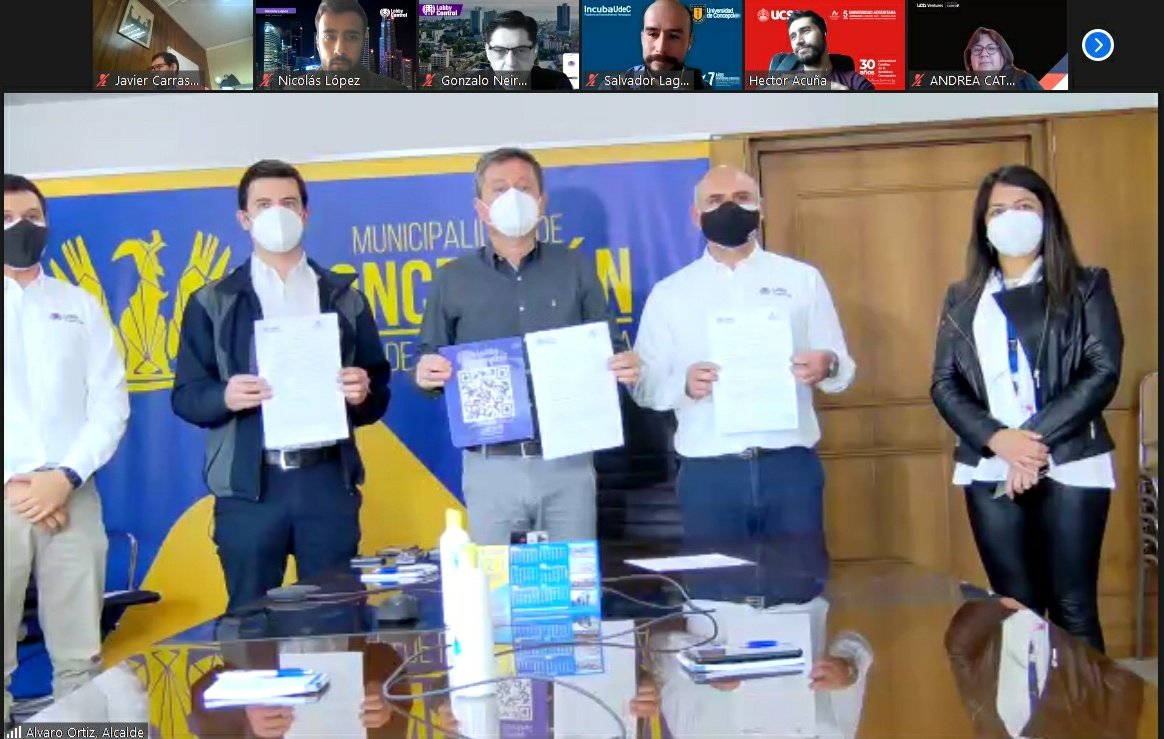 dinn_ucsc's tweet image. Felicitamos al proyecto incubado por la @dinn_ucsc de @ucscconcepcion  @LobbyControlCL, por su suscripción de convenio junto a @Muni_Concepcion, convirtiendose en el primer edificio público del país en disponer de su servicio de información de emergencias.

#InnovaciónUCSC