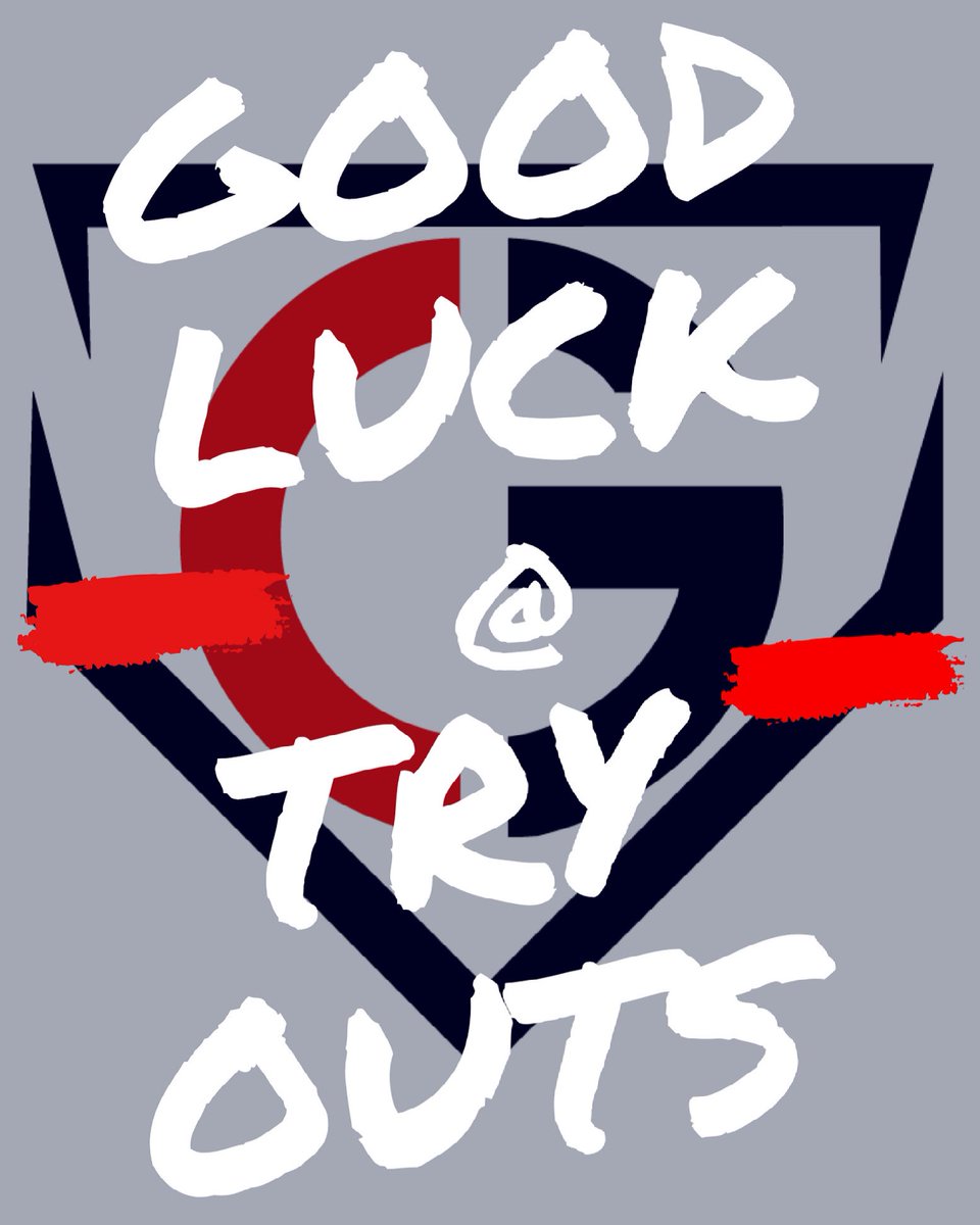 Good Luck to everyone trying out for their High School Teams