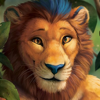 GoldenDruid's tweet image. Lion's strength. Heart of gold. 💛